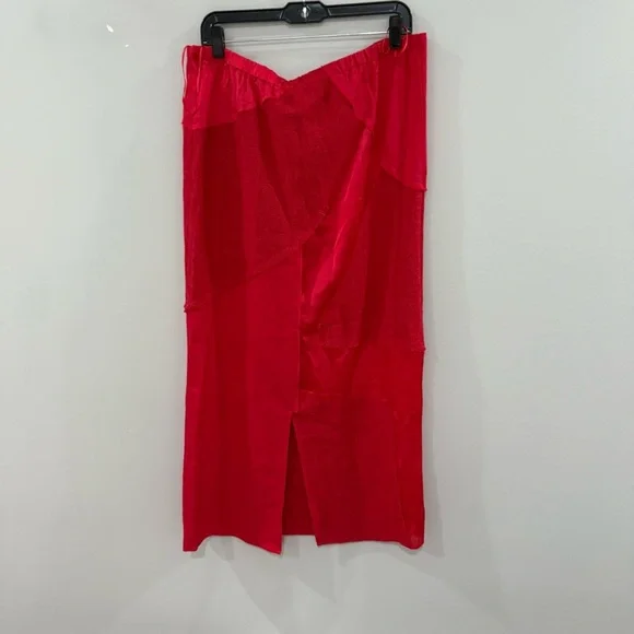 NWT Cult Gaia Skirt Via Midi in Lollipop Red